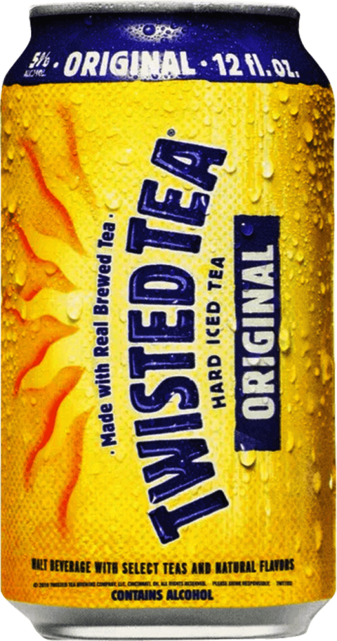 twisted tea transparent